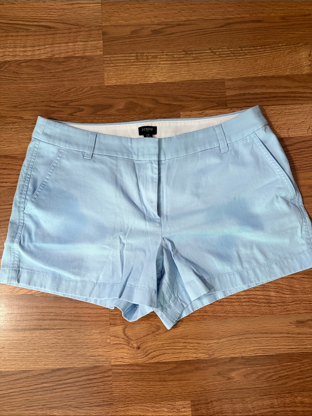 J. Crew Pale Blue Women's Chino Bermuda Shorts